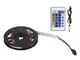 eecoo LED Striscia 4 metri, LED Strisce con 24 Tasti Telecomando, LED Strip RGB Con IR Tel...