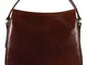 BORSA THE BRIDGE FLORENTIN HOBO BAG 04343701 14 MARRONE