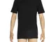 Hom - Uomo - T-Shirt Scollo Rotondo 'Harro New' - Maglietta Nero - Black - Taglia L