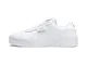 PUMA Women's Fashion Shoes CALI WN'S Trainers & Sneakers, PUMA WHITE-PUMA WHITE, 37.5