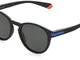 Polaroid PLD 2087/s Occhiali, 0VK/M9 MTBLK Blue, 50 Unisex-Adulto