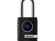 Master Lock 4401EURDLH Bluetooth Lucchetto [Compatibile con Lo Smartphone] [Archetto L] [S...