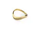 luppino gioielli Anello Donna veretta fedina Oro Giallo 18kt 750 con Diamanti 0,25 ct Rega...