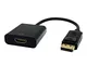 J&J Trader Cavo Adattatore da Displayport DP Maschio a HDMI 1080p Femmina per PC,HDTV Conv...