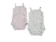 Chicco Set 2 Body C/Spallina Stretta (12 Mesi)