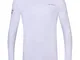 Babolat Play LS Tee Men, Maglietta Uomo, Bianco/Bianco, S