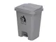 outdoor dustbins 15L/20L/30L/40L/50L/60L Pattumiera A Pedale in Plastica 60L Scarti Vivent...