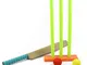 Set da cricket per bambini, mazza da cricket Kwik, mazza di plastica, cricket per famiglie...