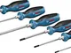 Bosch Professional Set Cacciaviti da 6 Pz (Cacciaviti a Croce e a Taglio, Lama Continua in...