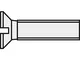 Viti svasate M4 30 mm Intaglio DIN 963 Plastica Poliammide 10 pz. TOOLCRAFT 800276