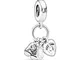 Pandora Charm 798106CZ mujer plata circonitas y esmalte