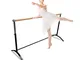 Barra da balletto portatile per casa o studio, barra regolabile autonoma per stretching, e...