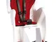 Bellelli Seggiolino Bici Posteriore MR Fox (Max 22 kg) White/Red