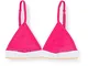 Calvin Klein Triangle Reggiseno, Rosa (Bright Rose TBE), 8-9 Anni (Taglia Produttore: 8-10...