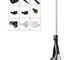 Hoover S2IN1300C 011 Steam Express 2In1-Scopa e Pistola a Vapore, 1300 W, 0.35 Litri, 0 De...