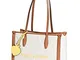 Kate Spade New York Market - Borsa in tela, misura media, Beige (Naturale), Taglia unica