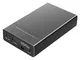 2 Bay K25682 RAID Case Esterno per Disco Rigido 2.5 pollici, USB 3.0 SATA SSD Enclosure Ha...