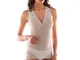 LIABEL maglia donna intima misto lana spalla larga forma seno mod 051 436 (6 - XL - IT 50...