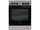 Indesit IS5G4KHX/IT Cucina a Gas 4 Fuochi con Forno Elettrico, Classe A, Colore Inox