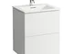 Laufen Kartell - Set combinato di lavabo e sottolavabo con 2 cassetti, 600 x 500, colore:...