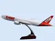 XCDJF 47 cm Boeing 777 Brasile Modello di Aereo Tam Brasile Tianma B777 Aereo in Resina Mo...