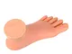 Domybest pratica pedicure Foot manichino con chiodi per allenamento nail art display