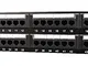 'Marque + inconnue – Gembird 19 Patch Panel 24 Port 1U Cat. 6 with Rear Cable Management,...