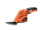 BLACK+DECKER Cesoia a Batteria Litio - Larghezza lama 10 cm, GSL200-QW