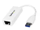 Startech.Com Adatattore di Rete Nic USB 3.0 a Ethernet Gigabit, Bianco