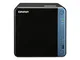 QNAP TS-453Be Collegamento ethernet LAN Torre Nero, Blu NAS