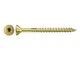 Fischer 653603 Viti truciolari torx FPF-ST 5,0x120 YZP zincatura gialla, filetto parziale...