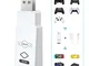 Adattatore Bluetooth Convertitore di Controller PS5 DualSense/PS4 DualShock/Switch Pro/Xbo...