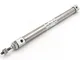 Heschen Slim aria cilindro pneumatico cilindro CDJ2B 10 – 100 M5 Port 10 mm Foro 100 mm pe...