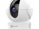 EZVIZ CTQ6C Telecamera Wi-Fi interno PTZ telecamera di sicurezza da interno 1080p compatib...