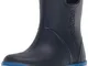 Crocs Crocband Rain Boot Kids', Stivali di Gomma Unisex-Bambini, Blu (Navy/Bright Cobalt 4...