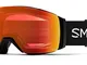 Smith Optics I/O Mag XL Ski- Snowboardbrille Black - ChromaPOP Red Mirror Everday