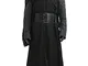 Mesky Costume Ben Solo Cosplay in Poliestere Oxford e Pelle Nero Accessorio Il Risveglio d...