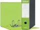 ESSELTE G83 OXFORD Registratore - f.to commerciale dorso 8 cm - Verde Lime - 1 Pezzo - 390...