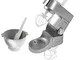 Casdon Little Cook Kenwood Titanium Mixer