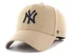 '47 Brand MLB New York Yankees cap B-MVP17WBV-KHA, Mens cap with a Visor, Beige, One Size...