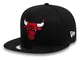 New Era Nba 9fifty 950 Chicago Bulls, Cappellino Da Uomo, Nero, S-M