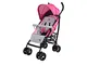 Passeggino nunu fly lux borsa mamma chiusura ombrello rosa con stelle NU-S200-PS