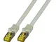 Intellinet EFB Elektronik MK7001.1G Cavo di Rete 1 m Cat6a S/FTP (S-STP) Grigio