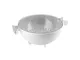 Guzzini Set Scolatutto con Contenitore Kitchen Active Design, Grigio, 30 x 25 x h12.5 cm