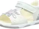 Geox B Sandal Tapuz Girl B, Bambina, (White/Silver C0007), 24 EU