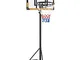 Yaheetech Canestro Basket Esterno Interno Camera Portatile con Colonna Tabellone Canestro...