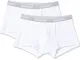 Sloggi Go ABC H Hipster Boxer a Pantaloncino, Bianco (White 0003), L (Pacco da 2) Uomo