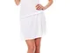 Scorpion Bay -  Vestito - Linea ad a - Basic - Senza Maniche - Donna Bianco Medium