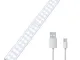 PAIRIER 40 LED Luce per Armadio Lampada Armadio con Sensore Movimento USB Ricaricabile Bat...