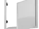 Upmann 20476 - Porta con chiusura a scatto Softline SV 300 X 300 RAL9016, 1 pezzo